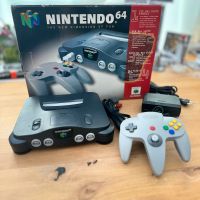 Nintendo N64 in OVP mit Inlay, Anleitung & 3 Spielen KEIN VERSAND Nürnberg (Mittelfr) - Südstadt Vorschau