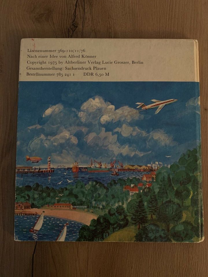 DDR Buch 1975 Was da fährt und fliegt Waldorf in Luckau