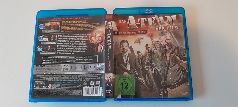 Das A-Team  Blu Ray wie neu   Liam Neeson Bradley Cooper in Greven