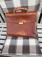 Stratic Vintage Aktentasche Laptoptasche Cognac Gebraucht 3 Fäche Mecklenburg-Strelitz - Landkreis - Neverin Vorschau