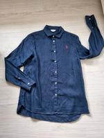 US Polo Assn Bluse Leinenbluse Blau Gr. XS Essen - Bredeney Vorschau