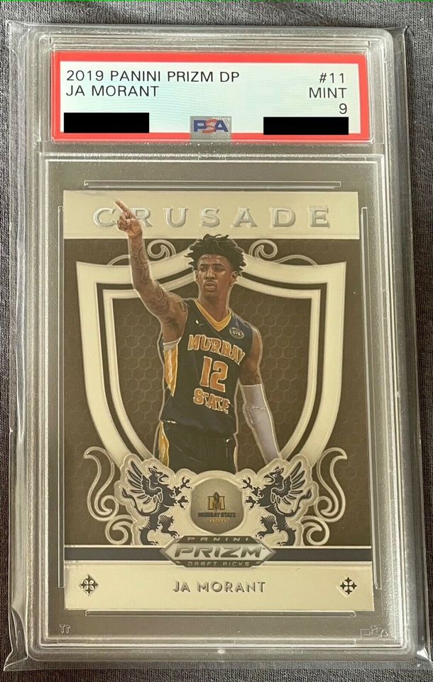 2019-20 Panini Prizm Draft Picks Ja Morant Crusade PSA 9 #11 in Köln