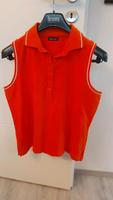 Monari Short Top Damen Gr 46 Tshirt Bluse Orange Kurzarm Sommer Niedersachsen - Delmenhorst Vorschau