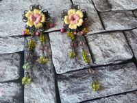 Handmade Ohrringe Blume Modeschmuck Dresden - Löbtau-Süd Vorschau