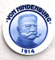 Rosenthal Porzellan Teller von Hindenburg  1914 Bayern - Bad Füssing Vorschau