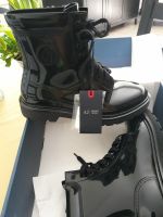 ❤Armani Jeans, Metallic Glitter Laced Rubber, Boots,schwarz,40❤ Sachsen-Anhalt - Möser Vorschau