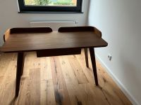 Schreibtisch aus dunklem Holz Niedersachsen - Meppen Vorschau