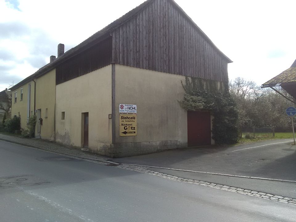 Wohnhaus mit Scheune-Garage in Marktrodach