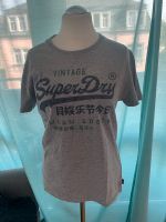 Graues Superdry Shirt für Männer Dresden - Pieschen Vorschau