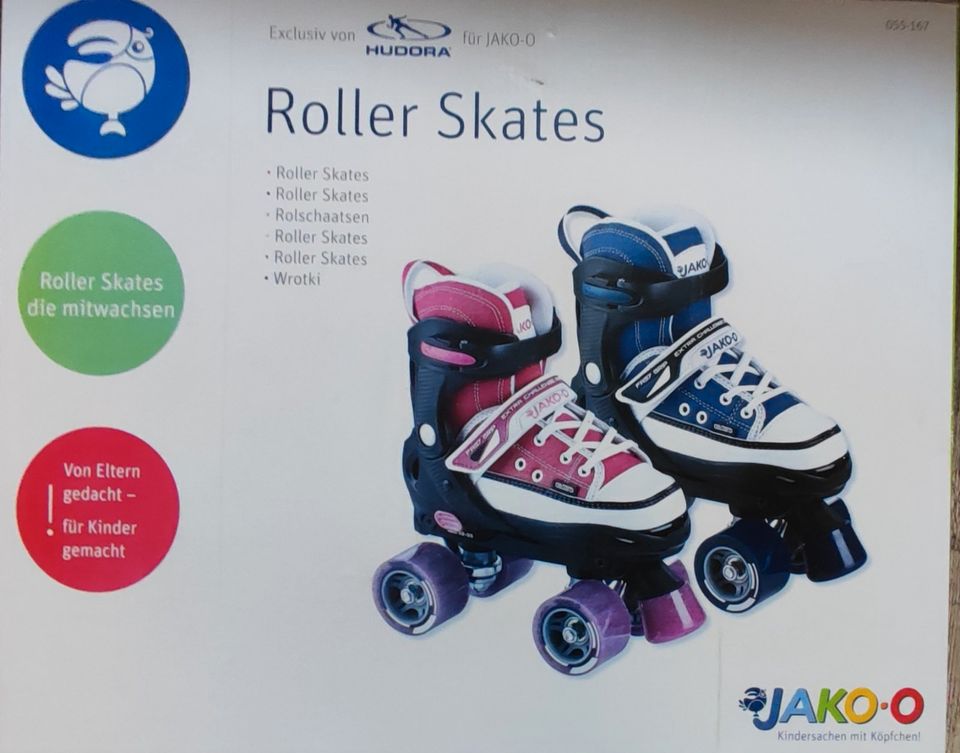 JAKO-O Rollerskates mitwachsend, blau in Kreuzau