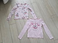 Set Paket Langarmshirt Longsleeve 134 140 Page one Blumen NYC Sachsen - Niederwürschnitz Vorschau