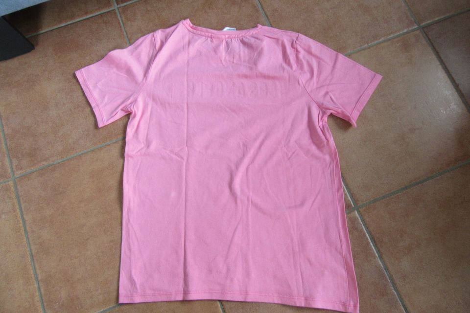 T-Shirt mit 3-Druck Aufdruck, Gr. 158/164 in Leimen