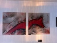 Bild Frau, Wand 1,7m x 0,8m, Keilrahmen, handgemalt Bayern - Jengen Vorschau