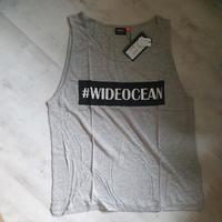 Damen Top, Only, Druck: wide ocean, Größe L, grau Thüringen - Ilmenau Vorschau