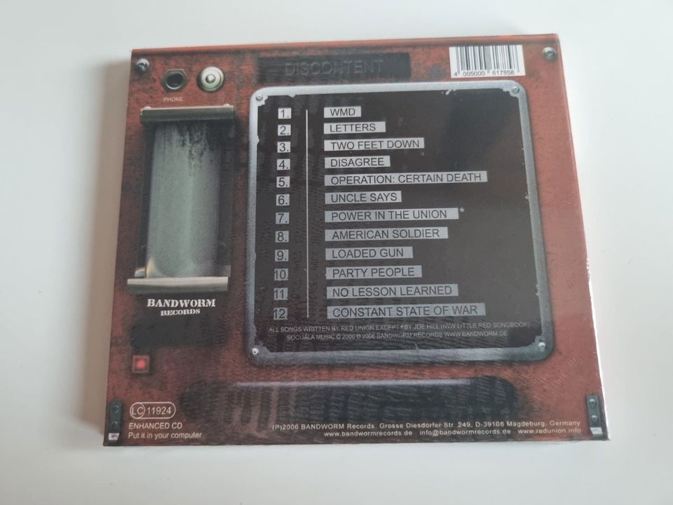 Red Union – Blackbox Recorder,CD, Punk in Aalen