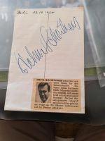 Autogramm Dietmar Schönherr Signiert am 13.10.1960 Nordrhein-Westfalen - Lemgo Vorschau