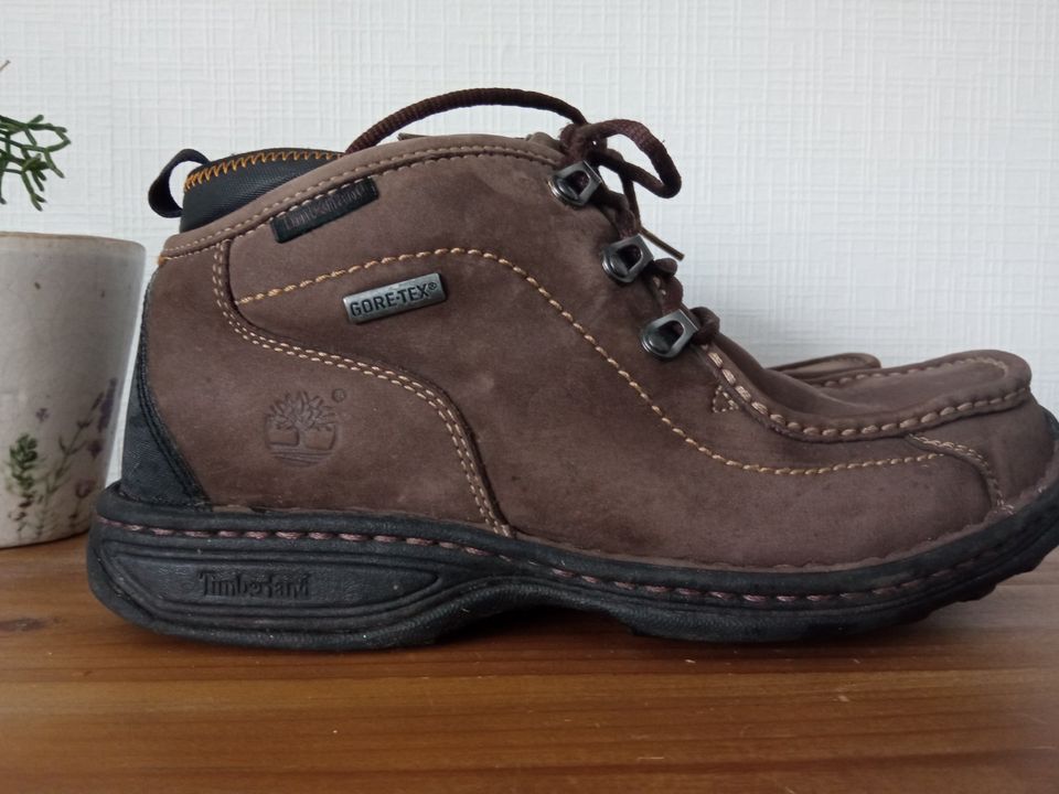 Boots -TIMBERLAND- Leder Gr. 9W (43?) in Hanau