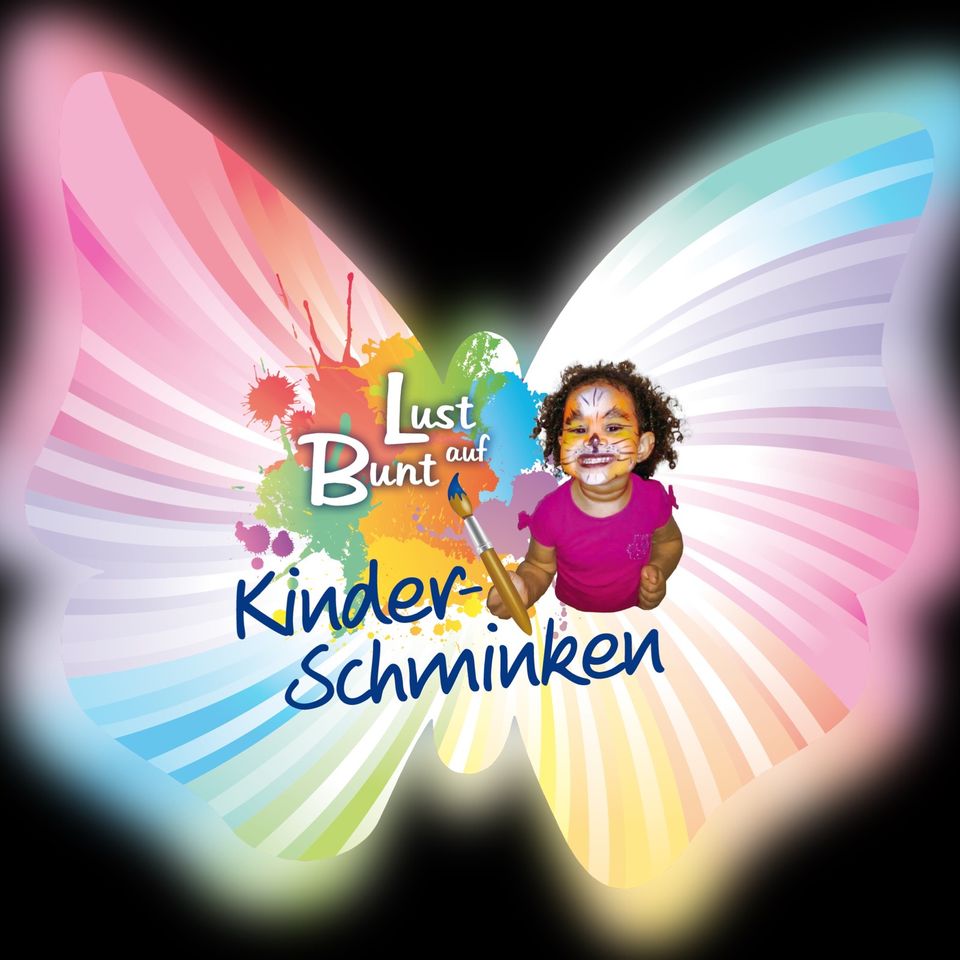 Kinderschminken Henna Glitzertattoos Ballonfiguren Kinderprogramm in Neuburg a.d. Donau