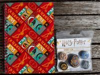 Harry Potter Hogwarts Badge Pack 5 Stück + Notizblock NEU Hessen - Bad Vilbel Vorschau