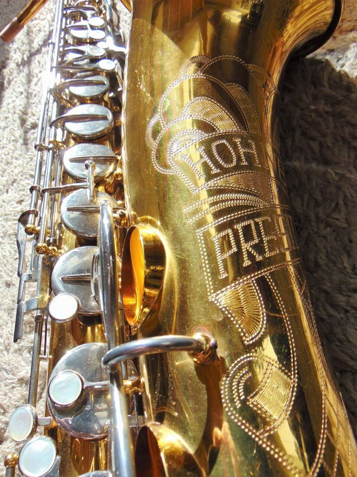 Tenor-Saxophon, HOHNER,two-tone,  Hoch Fis, Bluespeter1 in Ladbergen