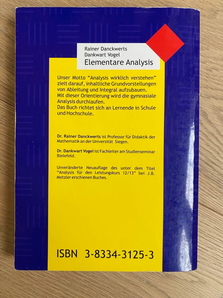 Bücher Mathematik Studium Analysis Lineare Algebra Stochastik in Friedberg (Hessen)