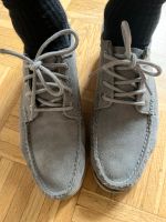 Timberland Bootschuhe 43,5 Grau Wildleder München - Bogenhausen Vorschau