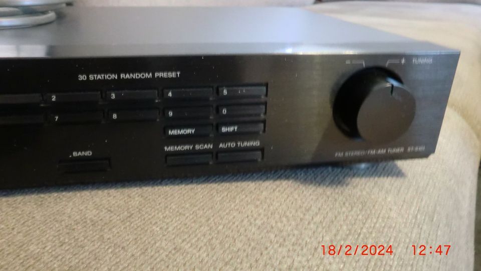 1 Sony Stereo Tuner ST-S101, gebraucht in Düsseldorf