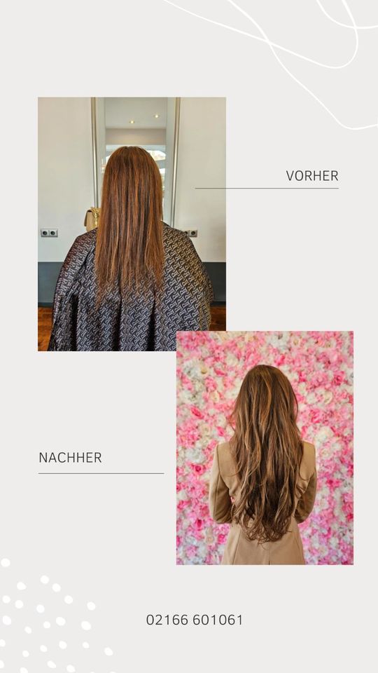 Haarverlängerung von Ihrer Friseurmeisterin in Mönchengladbach