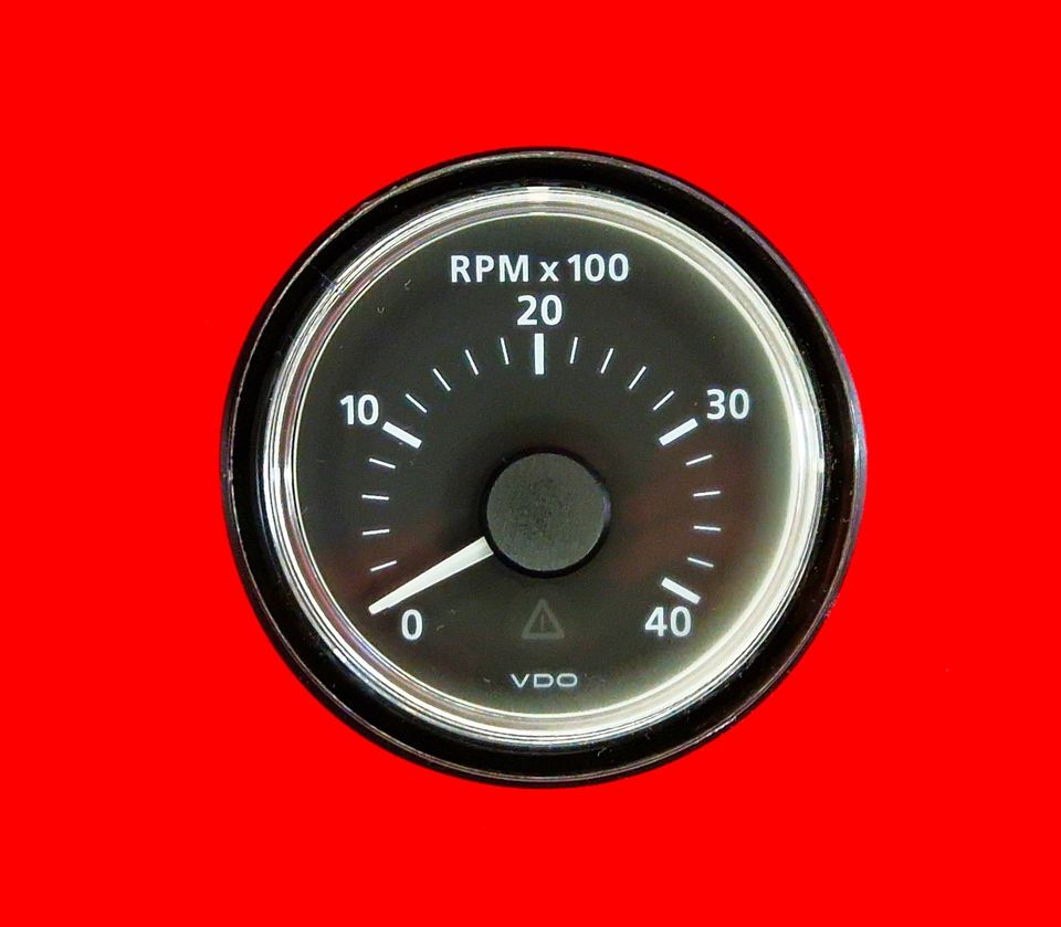 Neu Original VDO Siemens Tachometer 12/ 24 Volt A2C53210902 Schw. in Steinhagen