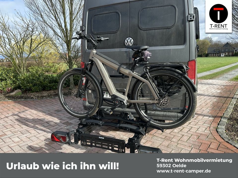 Eufab LAS SD 260 Fahrradträger Flügeltüren öffnen Kastenwagen in Oelde