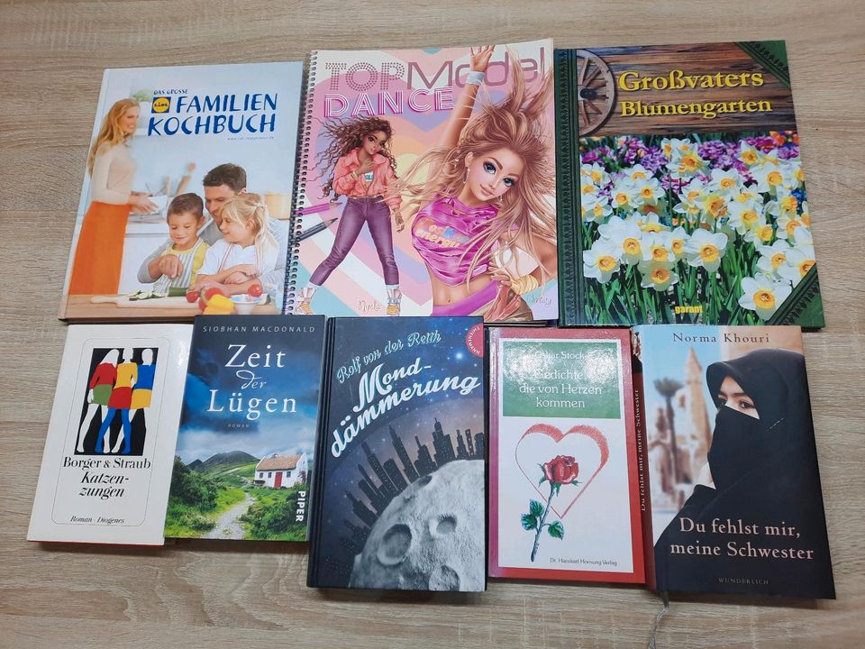 Bücherkiste Nr. 7 mit mehr als 35 Büchern + Romanen Flohmarkt in Treffelstein