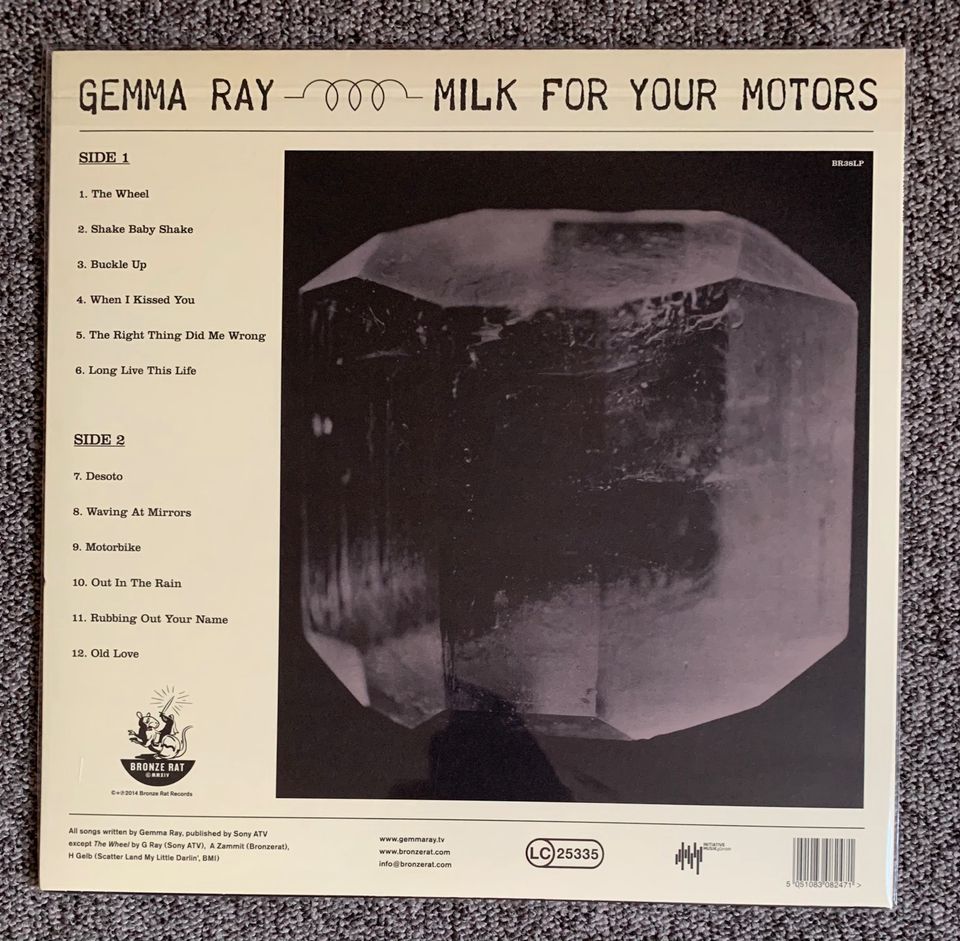 Gemma Ray - Milk For Your Motors LP in Mainz