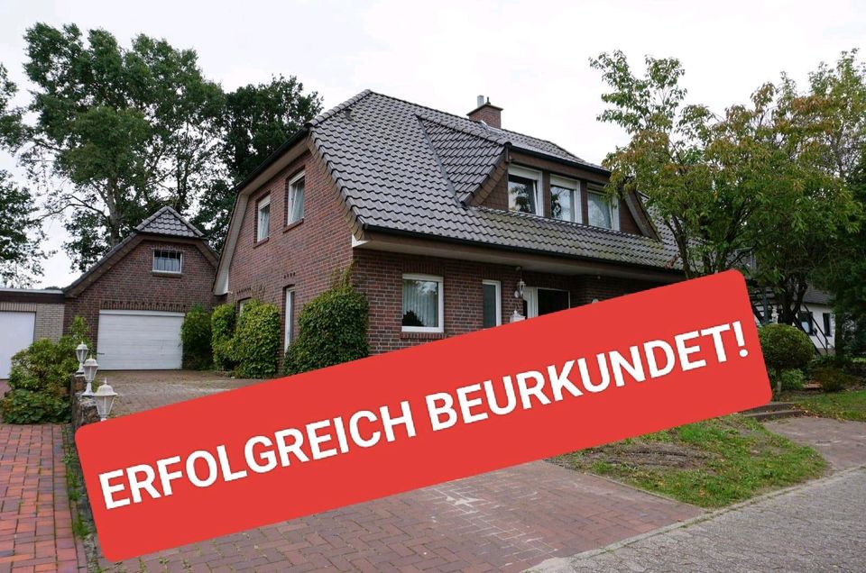 - Verkauft -Großzügiges Wohnhaus! Tolles Grundstück! Ausgebauter Keller! in Surwold