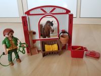 Playmobil 5108 Shirehorse mit Pferdebox Nordrhein-Westfalen - Ratingen Vorschau