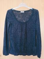 Schwarzes Netzoberteil / Bluse / T-Shirt Leipzig - Altlindenau Vorschau