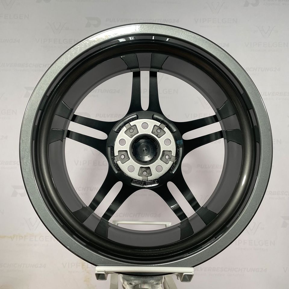 Original 19" BMW 3er E90 E92 Styling M313 Doppelspeiche Alufelgen in Holzwickede