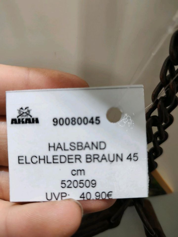Elchleder Halsband NEU!! in Nürnberg (Mittelfr)