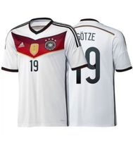 Original DFB Deutschland Trikot WM 2014 Götze 4.Sterne S M XL Thüringen - Gera Vorschau