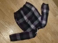 bluse größe 152 lila schwarz kariert  von H&M Bayern - Gochsheim Vorschau