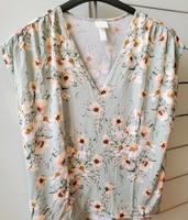 Shirt Viskose geblümt mint Gr.S H&M Brandenburg - Beeskow Vorschau