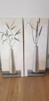 2 Bilder / Druck  Vase mit Blumen hell Natur Yves Blang Bayern - Aschaffenburg Vorschau