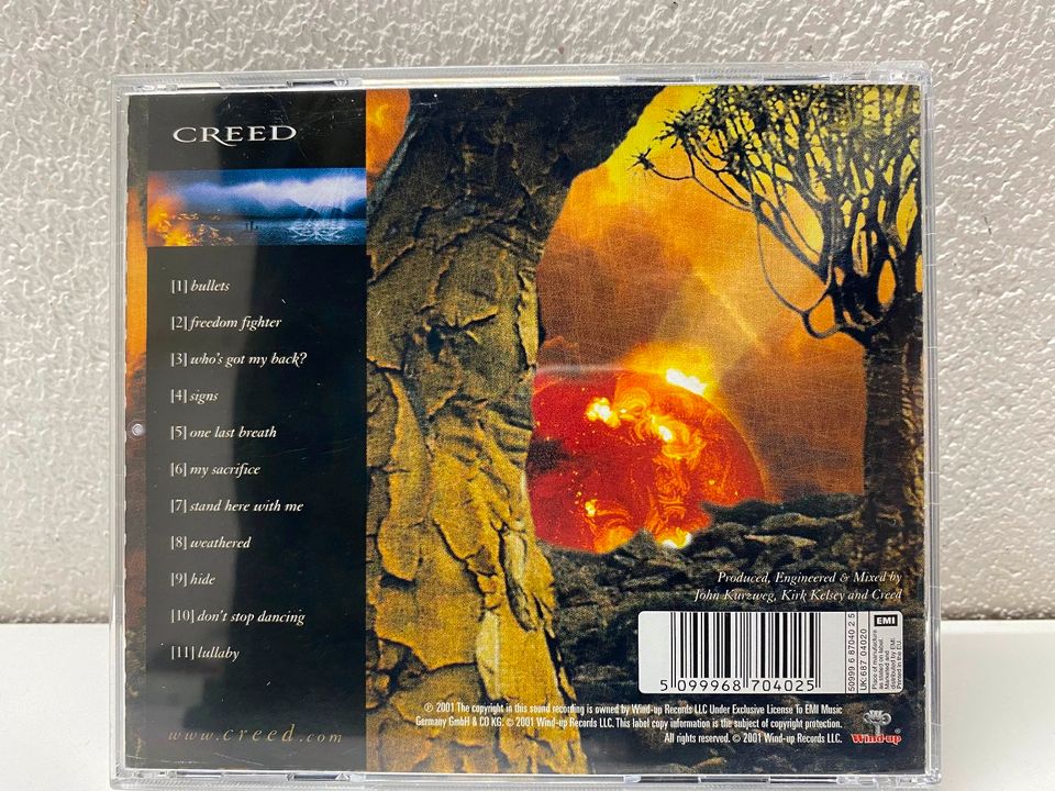 CREED – verschiedene CDs – NEUwertiger Zustand !!! in Nettersheim