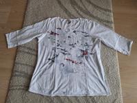 Damen Shirt, weiß, mit Frontprint, Marke: tredy, Gr. 38 Sachsen - Plauen Vorschau