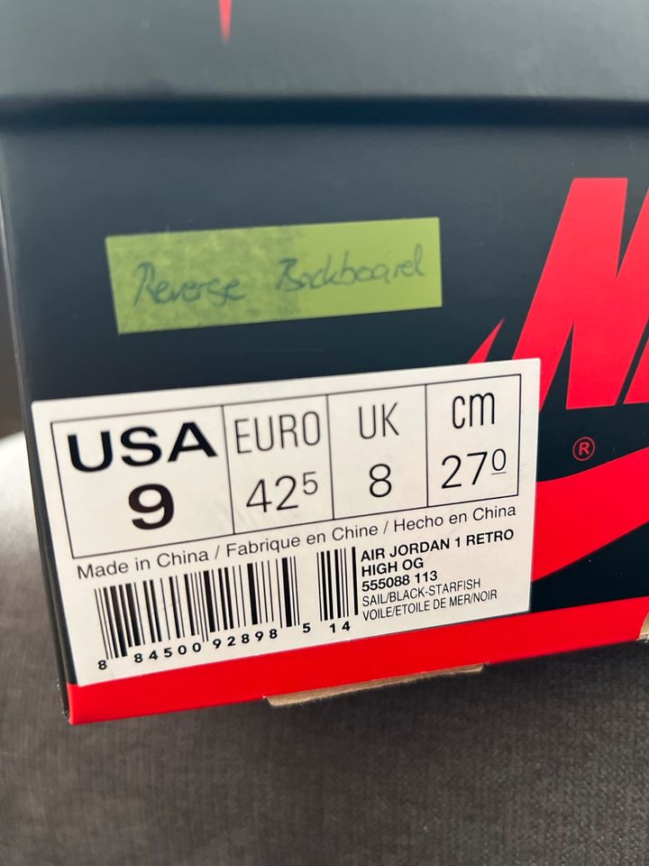 Nike Air Jordan 1 Retro High OG „Reverse Shattered Backboard“ in Hamburg