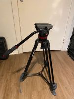 Manfrotto Videostativ MVT502AM mit Fluidkopf MVH502A, Tragetasche Wandsbek - Hamburg Bramfeld Vorschau