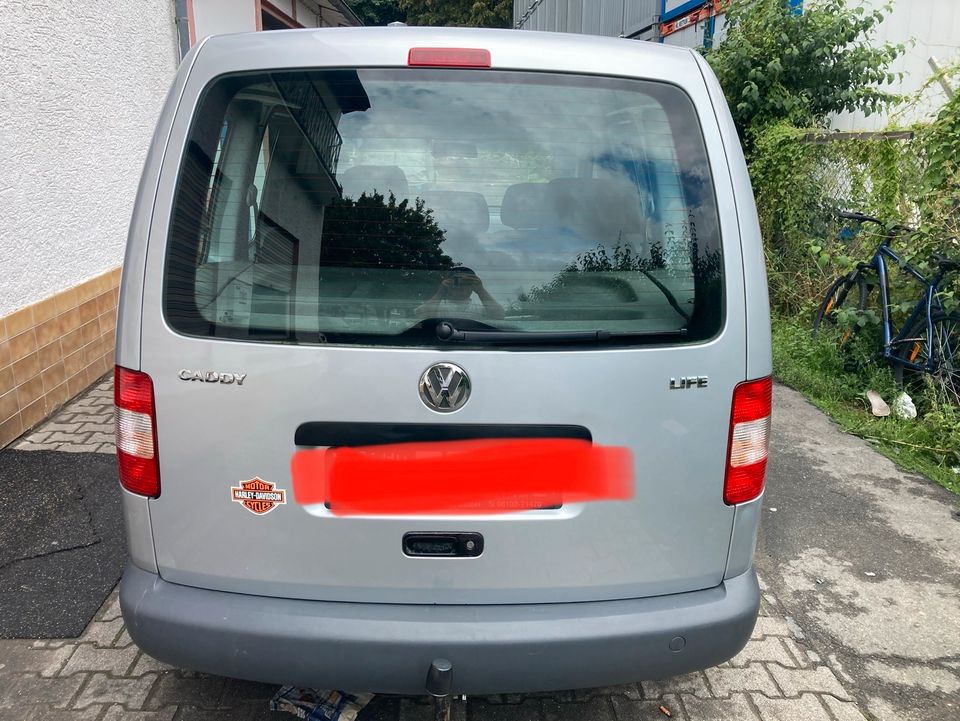 TÜV NEU VW Caddy top Zustand 1.4L Benzin Gas Silber LPG in Frankfurt am Main