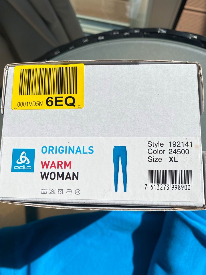 Odlo Original Basic Unterwäsche Hose Sport warm Gr. XL blau in München