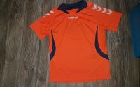 Hummel Jungen orange blau Shirt T-Shirt  gr xs  gr 152 158 5 Euro Schleswig-Holstein - Flensburg Vorschau