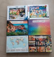 Versch. Puzzle, 1000 Teile, je 5 € Baden-Württemberg - Iffezheim Vorschau