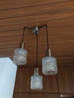 70er Jahre Deckenlampe Flur Wohnzimmer Hängelampe glas metall Hessen - Gießen Vorschau